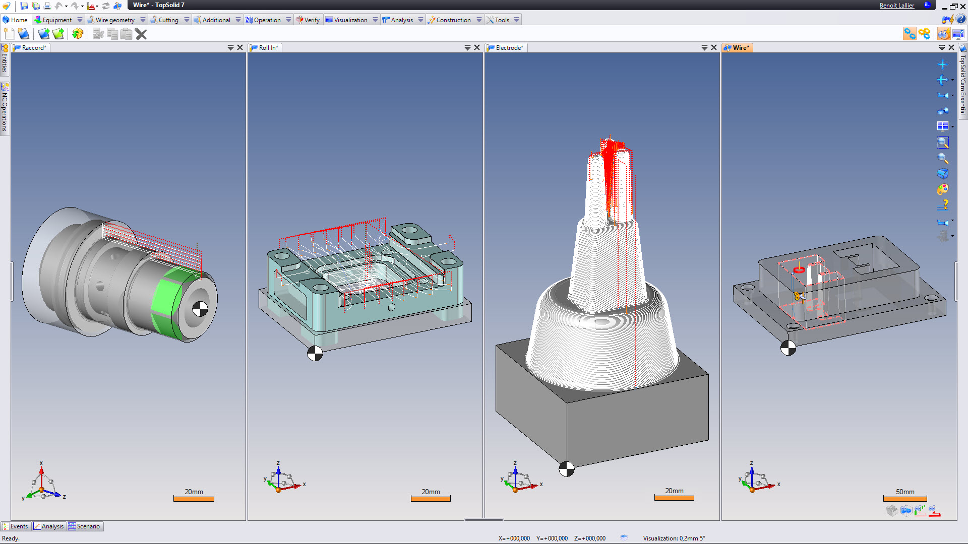 Gestion des montages d’usinage et des outils coupants TITLE